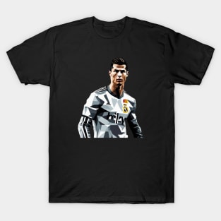 Cristiano Ronaldo CR7 Pixel Artwork Edition Gift T-Shirt